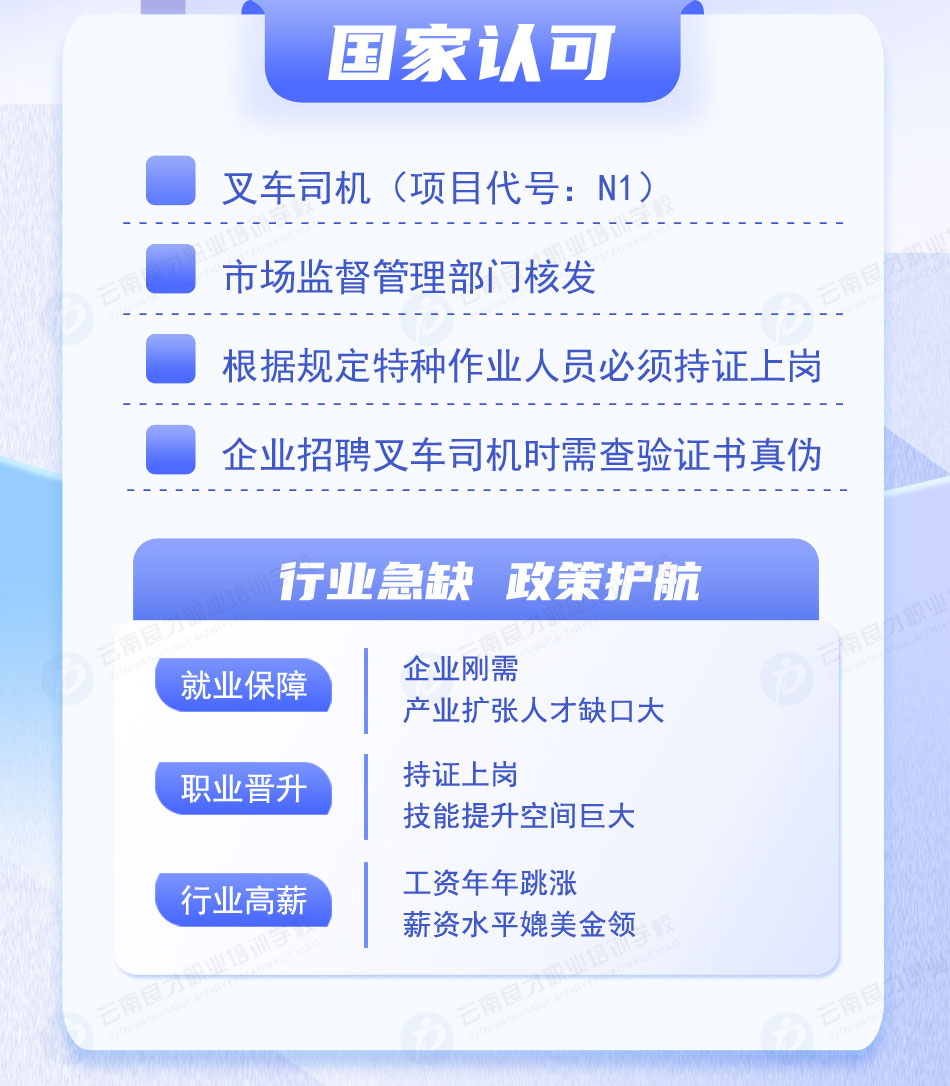 叉車司機N1證書國家認可官網可查 叉車司機N1證書國家認可官網可查